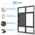 Aluminium Alloy Sliding Windows Triple-Track Double Glazing
